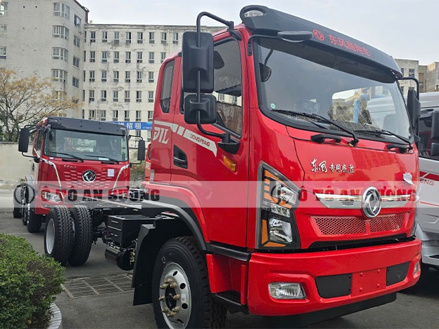 Xe cứu hộ Dongfeng D1L vận hành mạnh mẽ