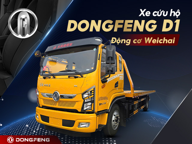 Xe tải cứu hộ Dongfeng D1L nhập khẩu nguyên chiếc