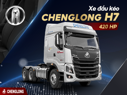 Xe đầu kéo Chenglong H7 420HP cầu láp