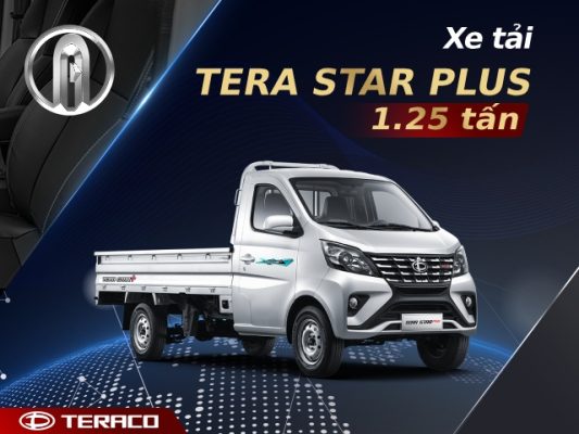 Xe tải Tera Star Plus tải trọng 1T25