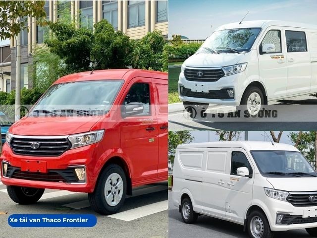 Xe tải van Thaco Frontier 2 chỗ 3 phiên bản