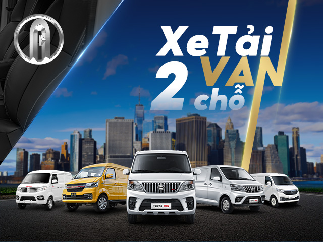 Top xe tải van 2 chỗ được săn đón nhất năm 2025