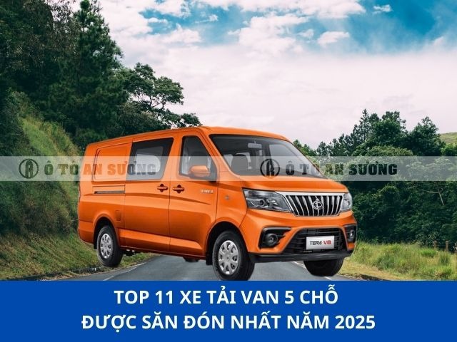 Những lý do nên mua xe van 5 chỗ ngồi