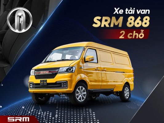 Đánh giá xe tải van SRM 868 2 chỗ 868kg