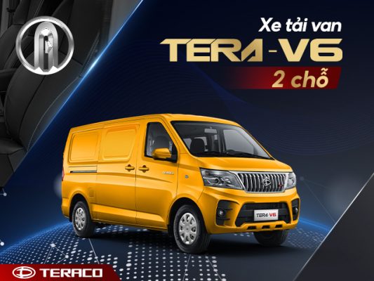 Mua xe tải van Tera V6 2 chỗ ngồi