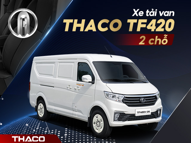 Review chi tiết xe tải van TF420 2 chỗ ngồi