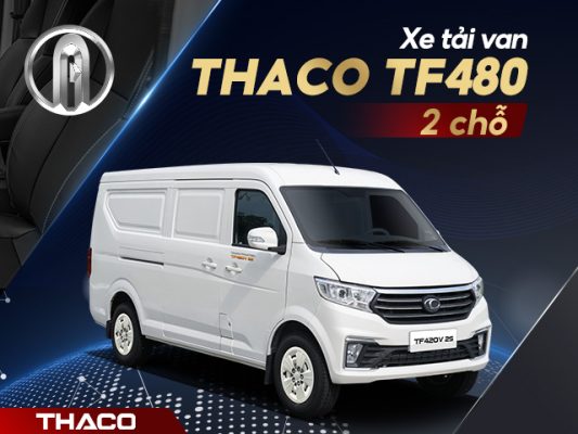 Đánh giá Van Thaco Frontier TF480 2 chỗ 945 kg