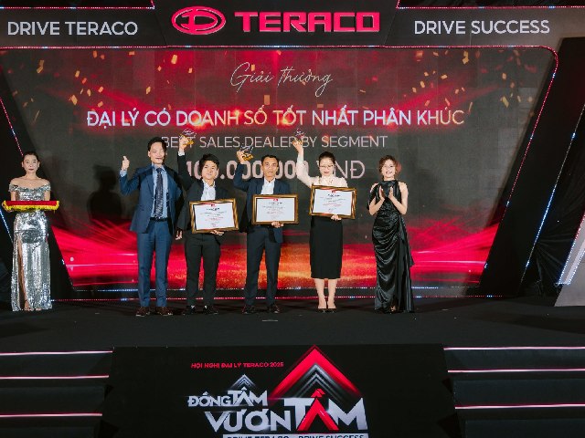 Ô tô An Sương đạt giải "Đại lý có doanh số tốt nhất phân khúc"