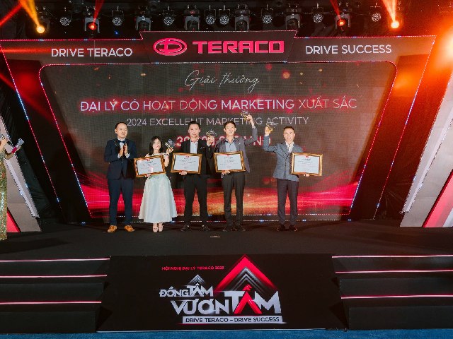 Vinh danh giải thương Đại lý có hoạt động Marketing xuất sắc