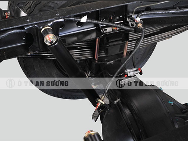 Hệ thống treo dạng lá nhíp tăng độ chịu tải