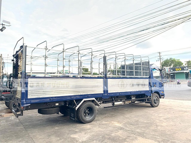 Kích thước xe dài 6m2, tải trọng 3T5