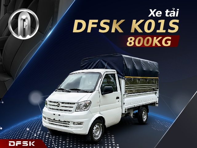 Xe tải 800kg DFSK K01S đa dụng