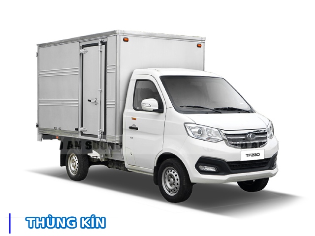 Xe thaco thùng kín TF230
