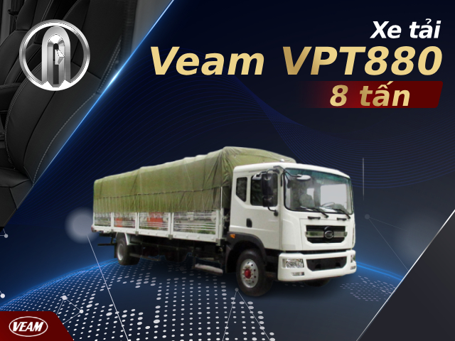 Xe tải Veam VPT880 E5 tải trọng 8 tấn