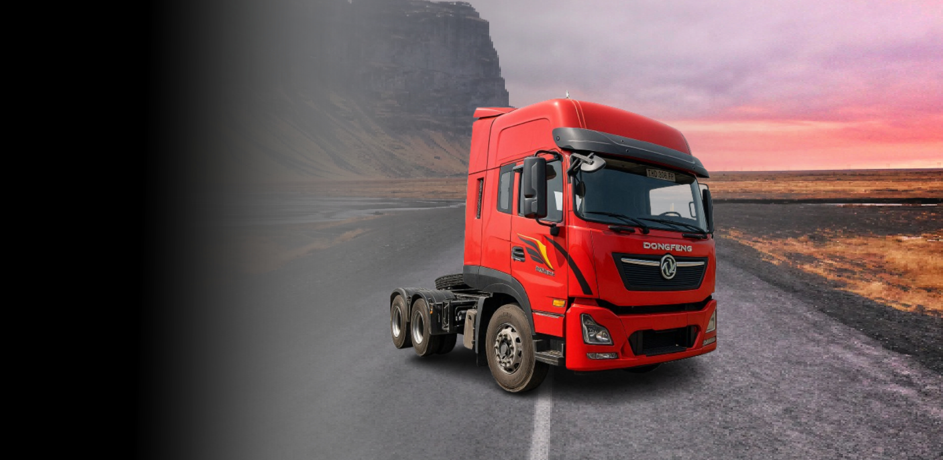 mẫu xe đầu kéo dongfeng 2 cầu D420