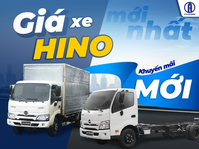Giá xe tải Hino mới nhất 2025 – Cập nhật đầy đủ các dòng