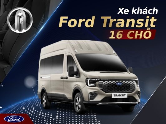 Ford Transit 16 chỗ thế hệ mới 2024