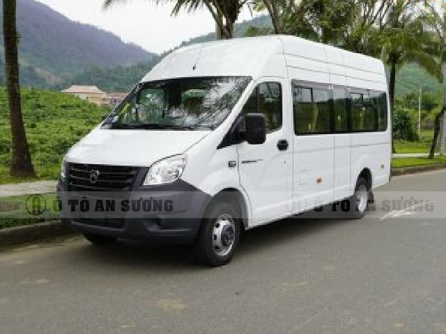 GAZ 16 chỗ sở hữu một diện mạo chuẩn châu âu