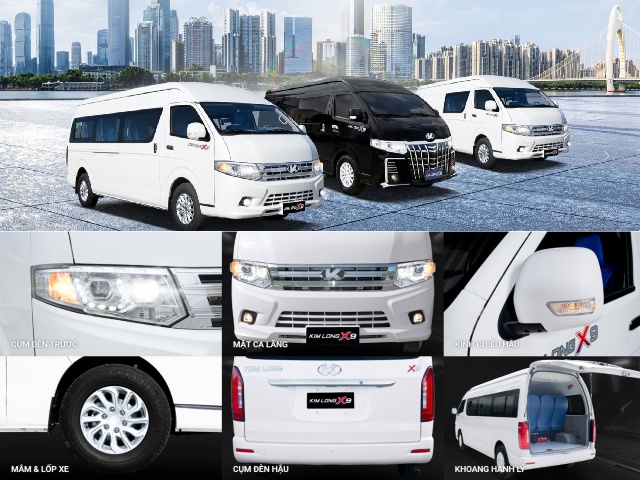 Ưu điểm của xe minibus Kim Long 16 chỗ X9