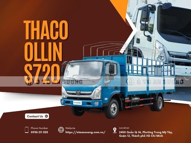 Giá xe tải Thaco Foton Ollin S720