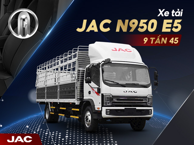 Xe tải JAC N950 động cơ mạnh mẽ, tiết kiệm nhiên liệu