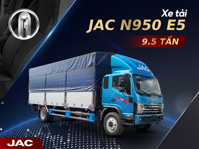 Đánh giá chi tiết dòng xe tải Jac N950 Plus Euro 5 tại Ô tô An Sương