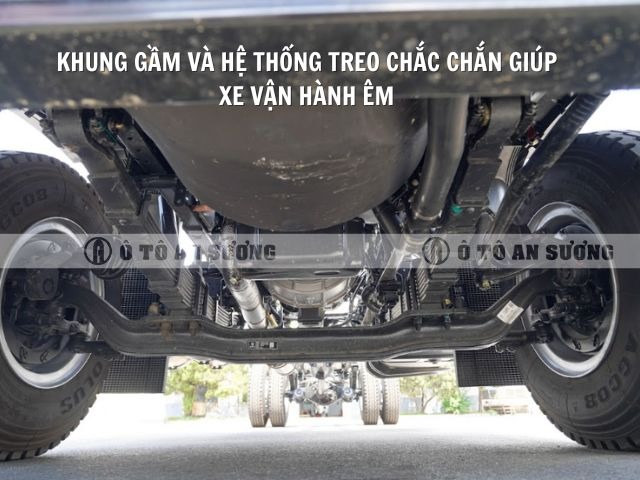 Khung gầm và hệ thống treo chắc chắn 