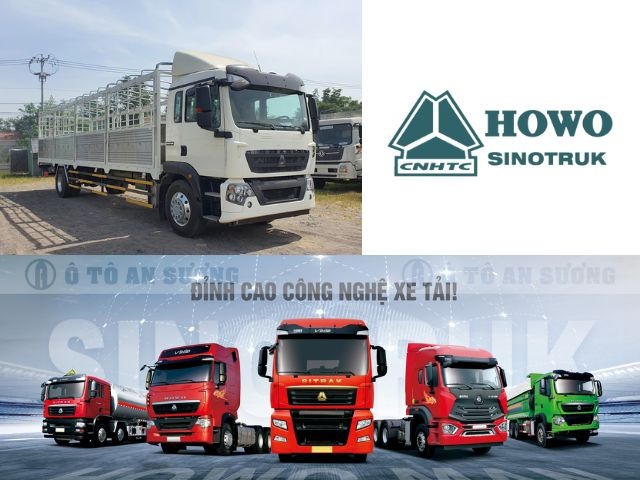 Xe tải Howo là thương hiệu của tập đoàn Sinotruk