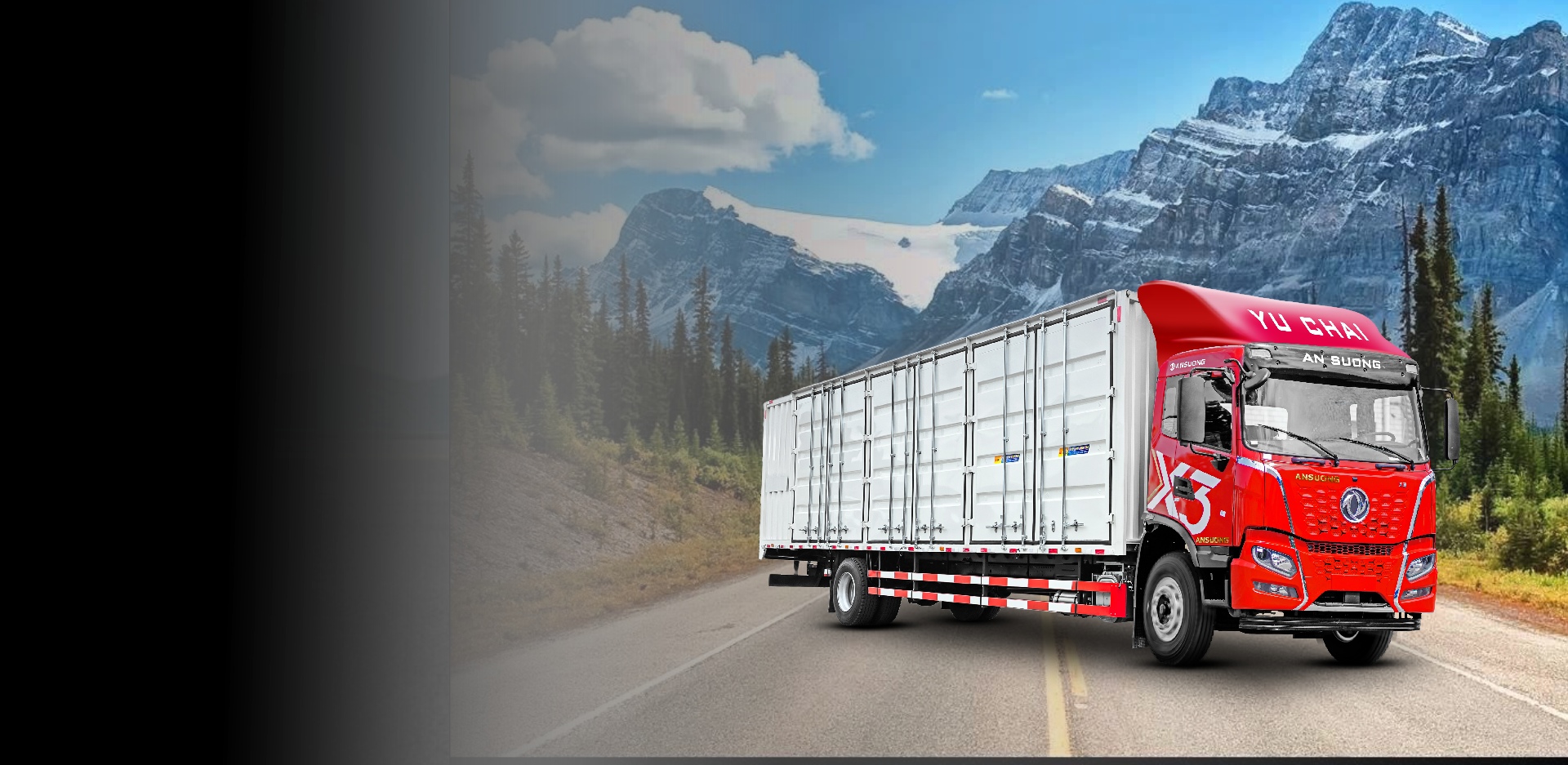 Xe dongfeng C3 180HP thùng container nhập khẩu 10m