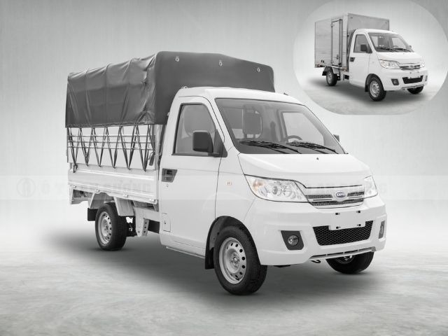 Xe tải Karry Yoki Q22B có nhiều loại thùng khác nhau