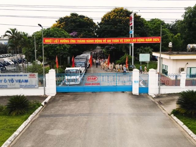 Nhà máy Ô tô Veam với công suất 33.000 xe/năm đặt tại tỉnh Thanh Hóa