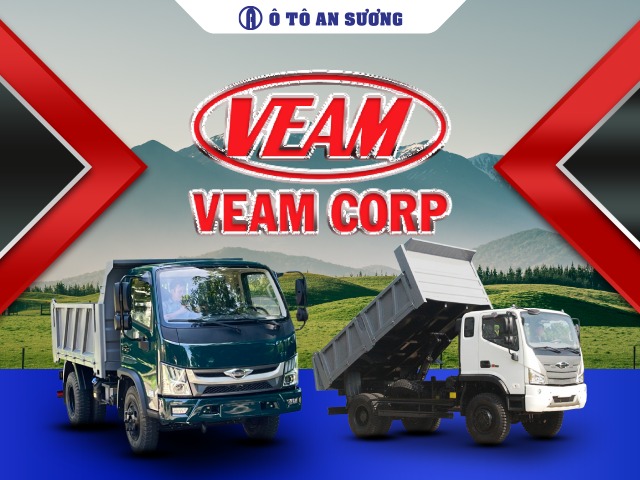 Đại lý xe ben Veam chính hãng, giá tốt