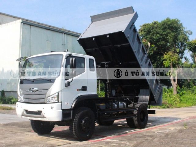 Thùng ben Forland X160 có kích thước gần 4m