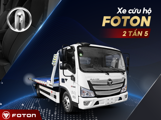 Xe cứu hộ 2 chức năng Foton 2.5 tấn
