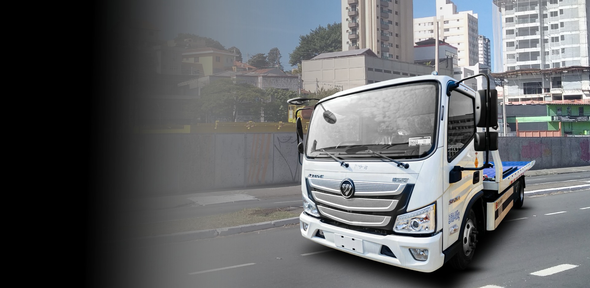 xe cứu hộ 2 chức năng Foton 3.3 tấn