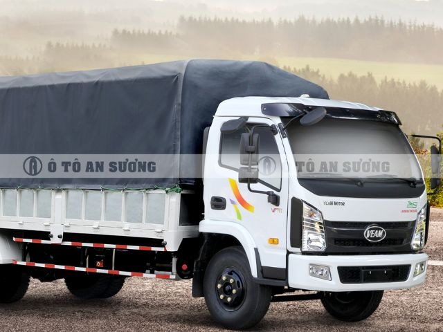 Ngoại thất hiện đại, tinh tế của xe tải veam 7T1 VT751