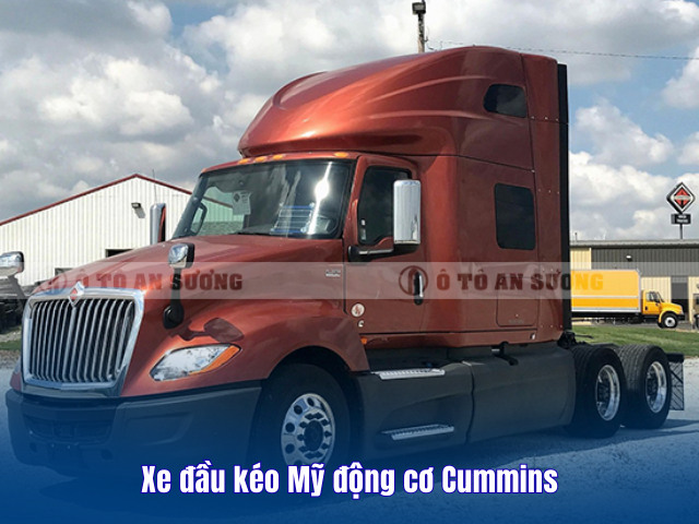 Xe đầu kéo Mỹ máy Cummins cực khỏe