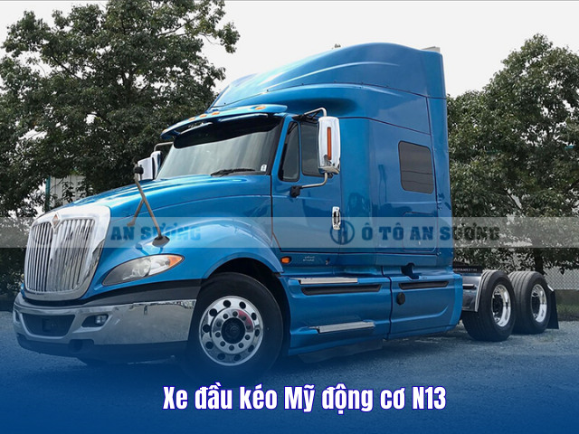 Xe đầu kéo Mỹ động cơ N13 bền bỉ