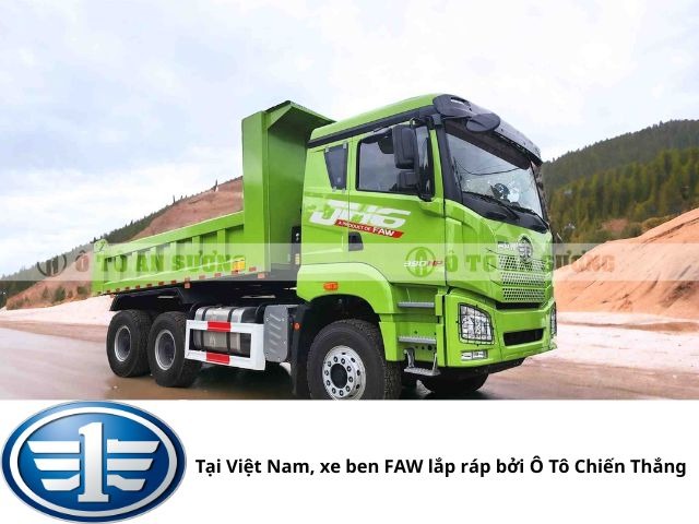 Giới thiệu về xe ben Faw