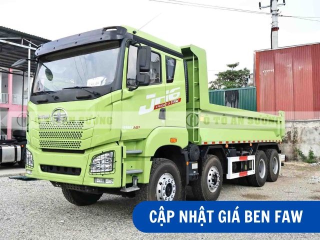 Cập nhật giá xe ben Faw