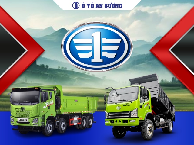 Siêu thị xe bên An Sương chuyên cung cấp nhiều dòng xe ben Faw