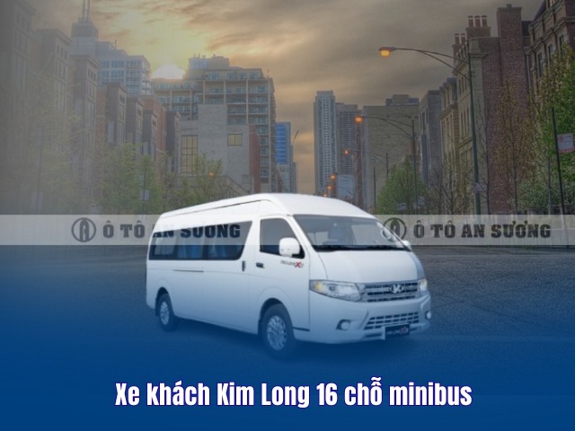 Kim Long X9 16 chỗ sử dụng động cơ XCE mạnh mẽ và bền bỉ