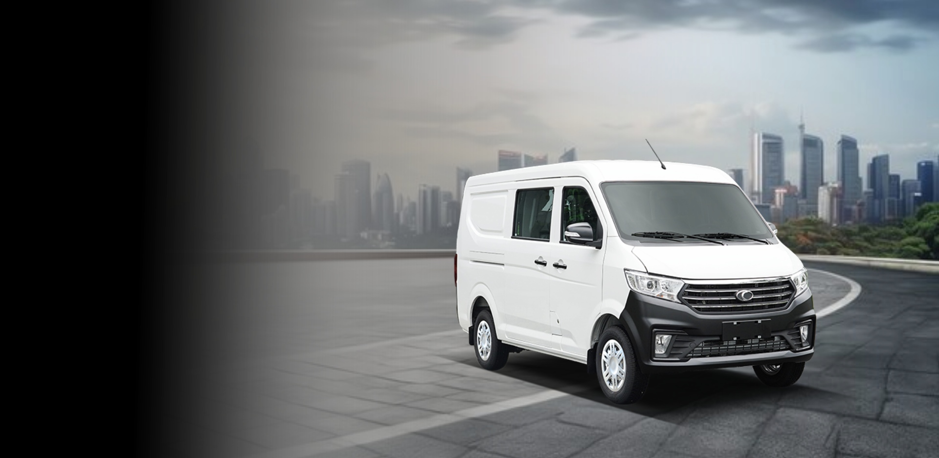 Xe Thaco Towner van 5s T02-2.5 tải trọng 945kg, thùng hàng 1.44m