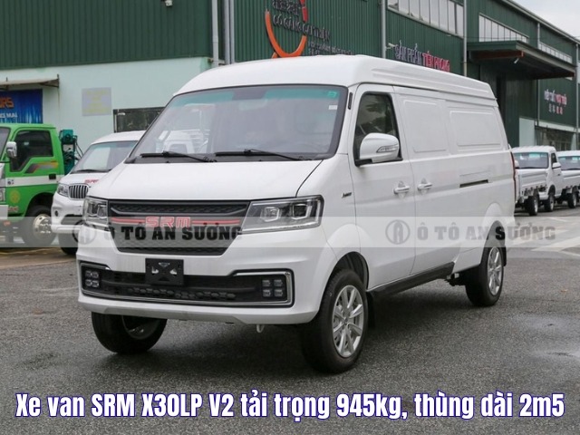 Giá xe tải van SRM X30LP 2 chỗ bao nhiêu