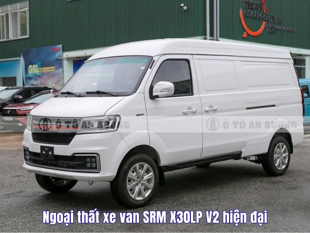 Xe van SRM X30LP V2 có thiết kế hiện đại