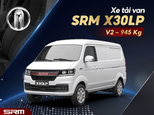 Xe van SRM X30LP V2 945kg là bản nâng cấp toàn diện từ SRM X30L 