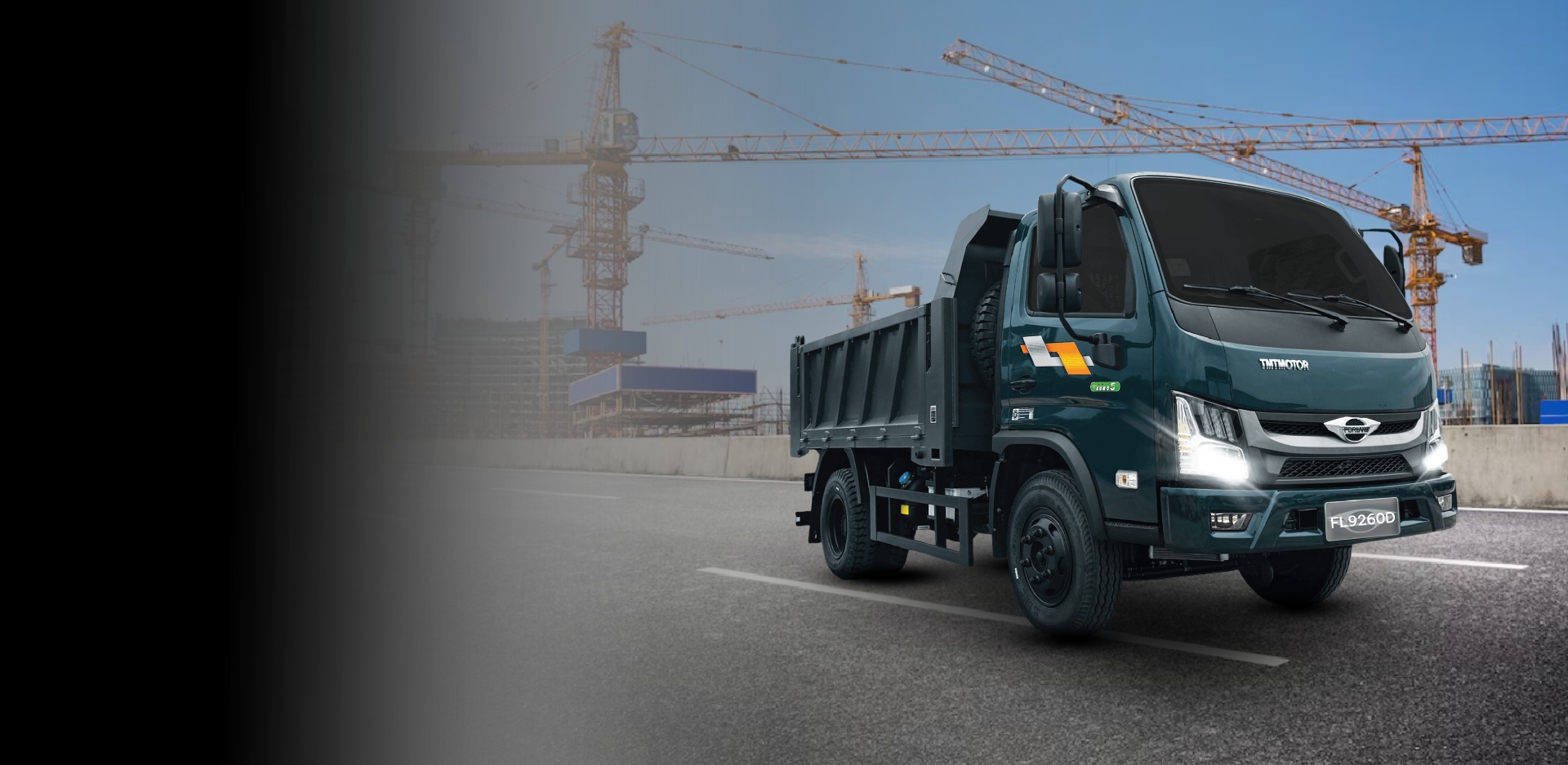 xe ben tự đổ TMT forland fl9260d 6t