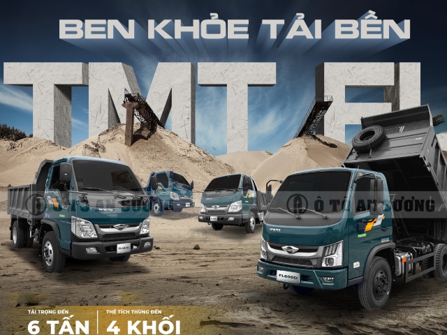Xe ben TMT forland FL9260D tải khoẻ, kéo bền