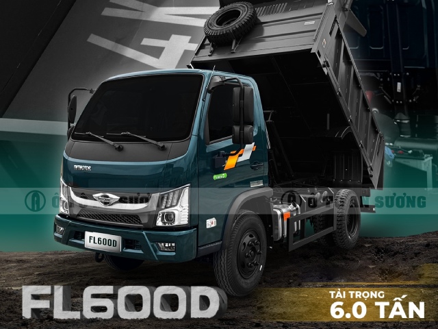 Xe tải ben tự đổ FL600D