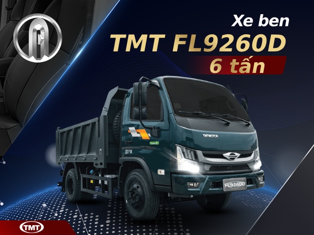 Xe ben tự đổ TMT Forland FL9260D 6T